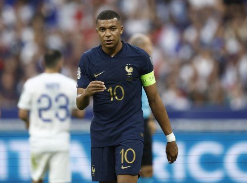 Kylian Mbappé ist ob der Unruhen in Frankreich sehr besorgt. reuters