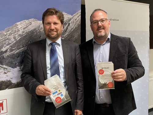 Michel Haller und Mario Bitschnau hoffen, mehr Betroffene noch rechtzeitig zu erreichen.  VN/Rauch