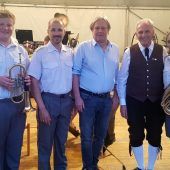Militärmusik beim Dorffest in Lochau