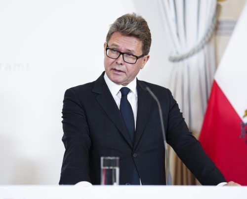 Minister Polaschek gab Auskunft über die Auslastung an Ganztagsschulen. APA