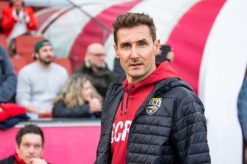 Miroslav Klose musste den SCR Altach im März als Trainer verlassen. gepa