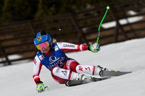 Mit Tempo im Schnee - Amanda Salzgeber hofft auf die rasche Rückkehr. gepa