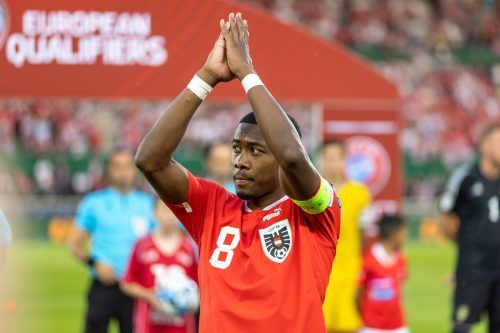 ÖFB-Kapitän David Alaba wurde zum zweitbesten Verteidiger der Welt gewählt. gepa
