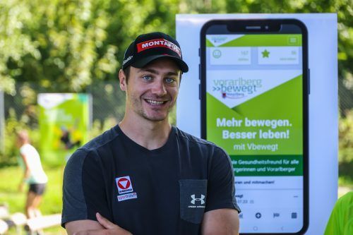 Olympiasieger Alessandro Hämmerle hat selbst Videos aufgenommen, die in der neuen App zu sehen sind. VN/Steurer