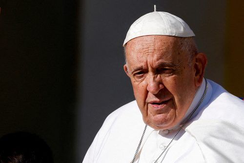 Papst Franziskus richtet einen Appell an Russland. Reuters