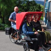 Ausfahrten mit der Fahrrad-Rikscha