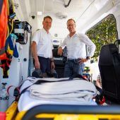 Neue Rettungsautos für Samariterbund