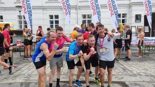 Sensationeller Sieg fürs „Altherren-Team“ des BG Feldkirch-Rebberggasse. HPS/Stefan Salzmann