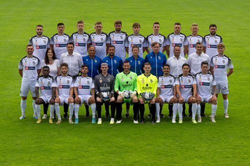 SW Bregenz ist zurück im Profigeschäft. Trotter kümmert sich um die drei Torhüter. GEPA