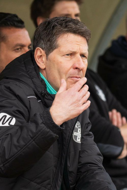 SWB-Coach Andreas Heraf sah einen guten ersten Test seines Teams. stiplo
