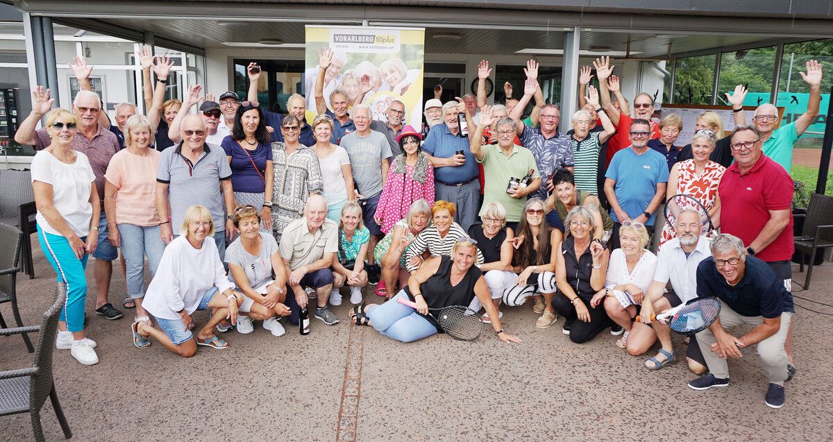 Top Stimmung und spannende Spiele erlebten wir bei den 22. Landestennismeisterschaften beim ESV Feldkirch.ORARLBERG 50plus