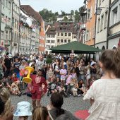 Eine Stadt als offene Zirkusbühne
