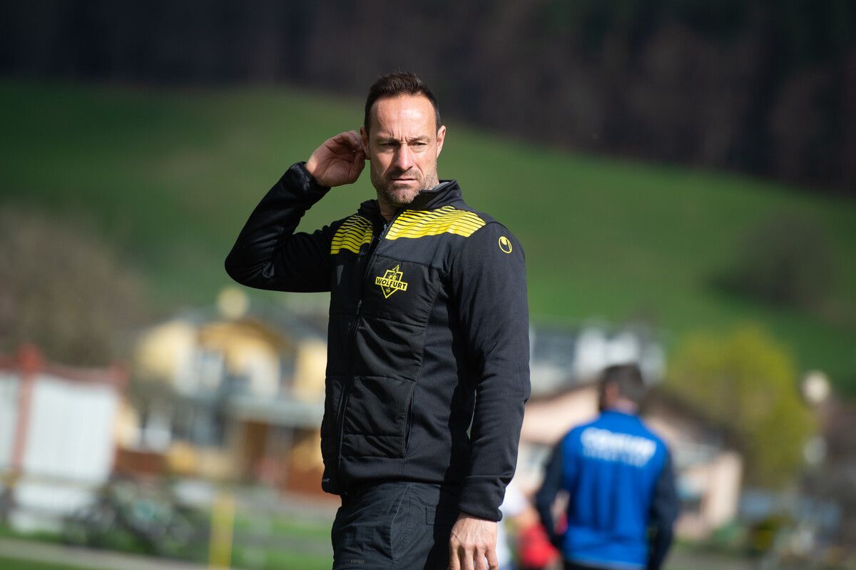 Trainer Joachim Baur verlässt den FC Wolfurt.Rhomberg