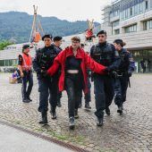 Vom Landhausplatz ab 9 Uhr verbannt
