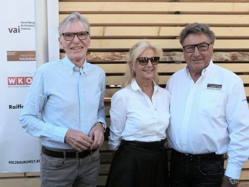 Wilfried Hopfner, Bernarda und Sigi Fritz.