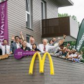 22 Mitarbeiter ziehen in ihr neues Mc-Home