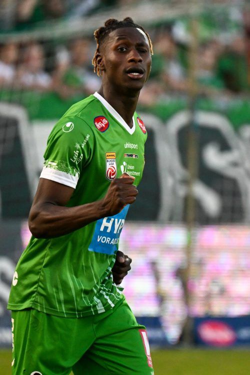 Yadal Diaby hat bereits Spuren in Lustenau hinterlassen, soll heuer durchstarten. gepa