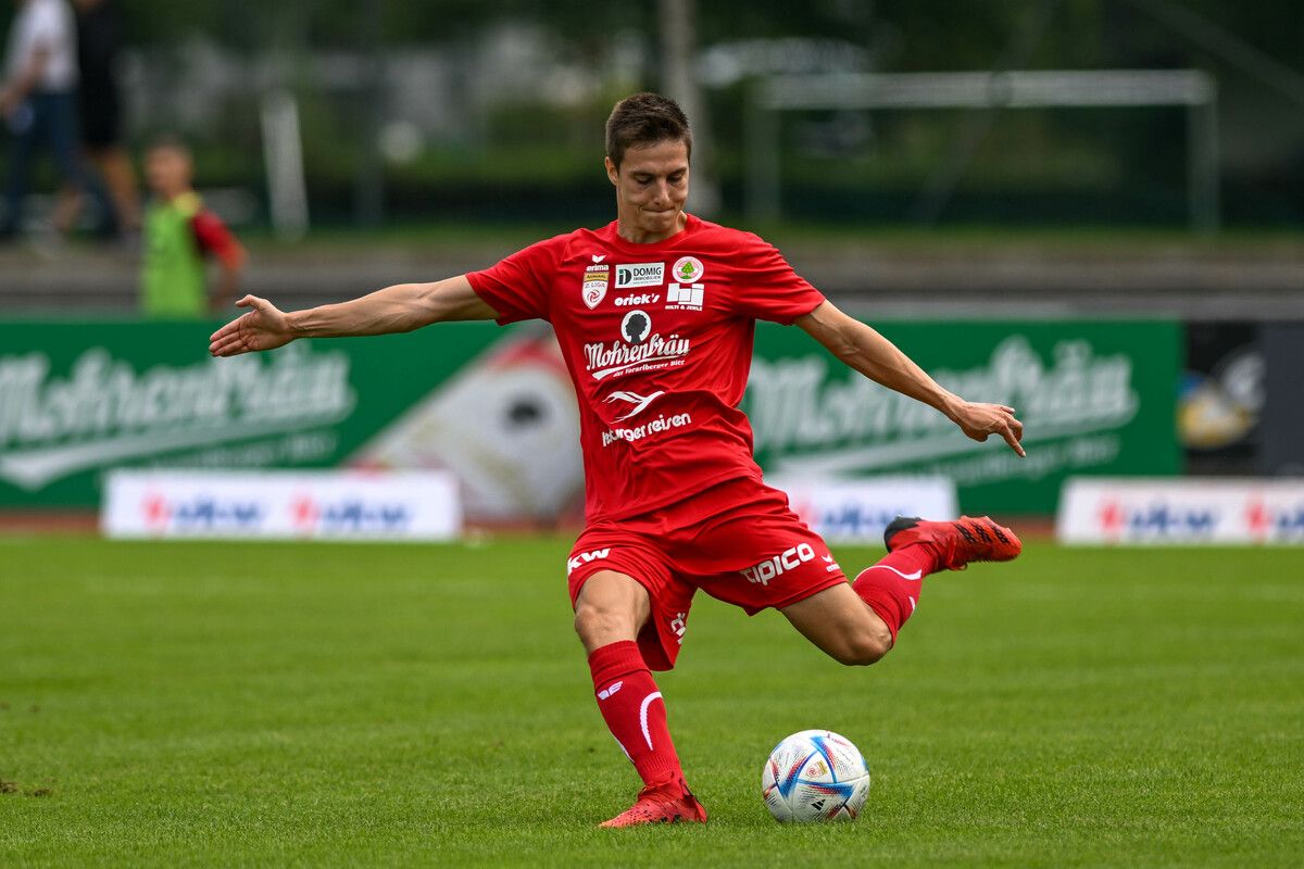 94 Spiele absolvierte Prirsch für Dornbirn in der 2. Liga – Rekord. GEPA