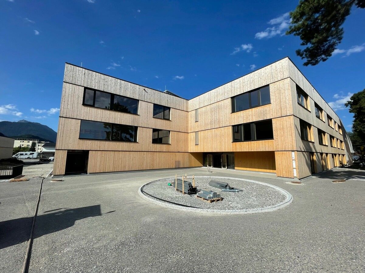 Am 11. September findet bereits die Schlüsselübergabe zur neuen Volksschule Altenstadt statt. VN-HE (4)