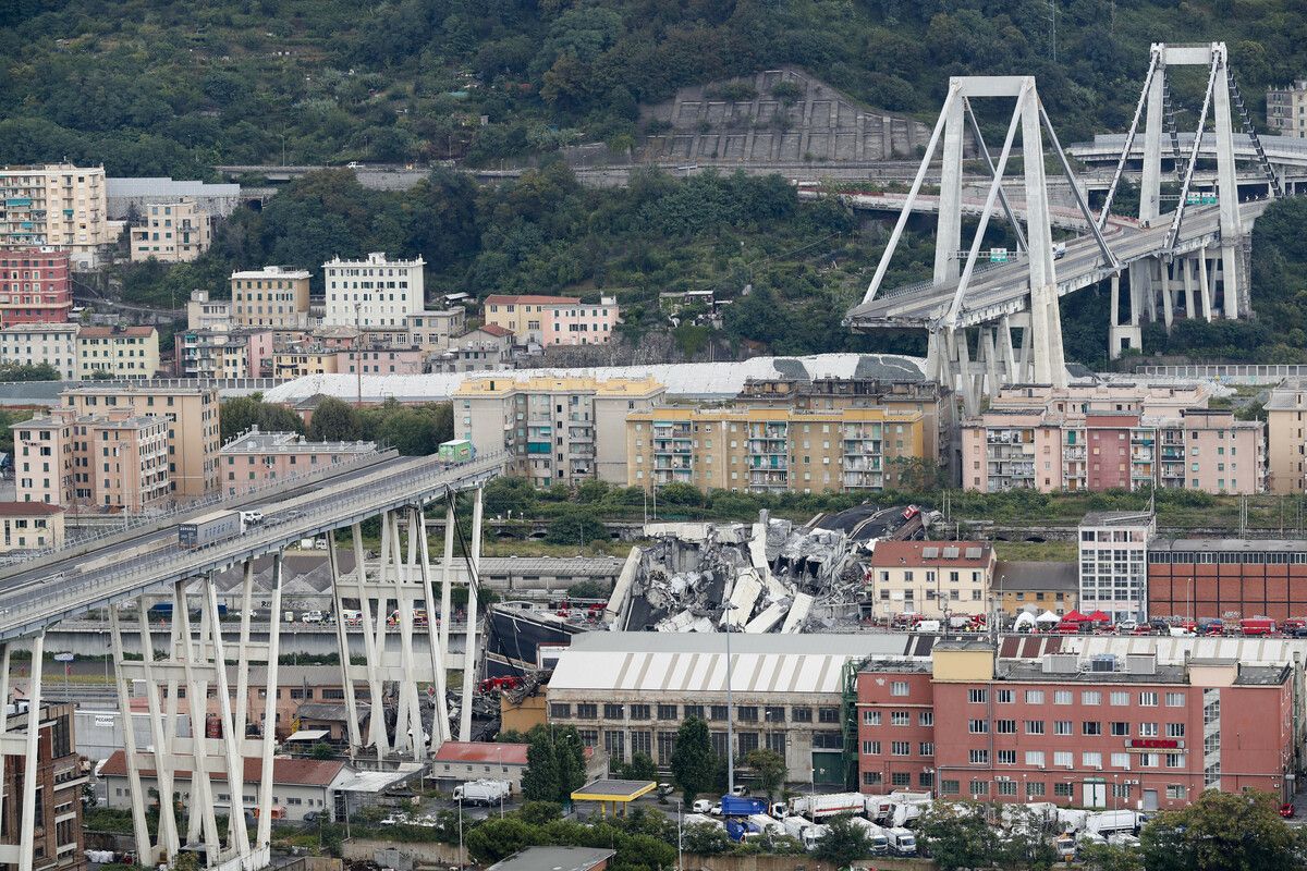 Am 14. August 2018 stürzte in Genua ein Teil der Autobahnbrücke ein und forderte 43 Menschenleben. Offenbar war die Einsturzgefahr lange zuvor bekannt. Ap