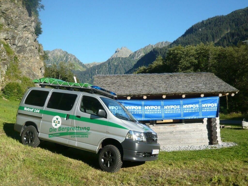 An der Suche war unter anderem die Bergrettung Partenen beteiligt. VN