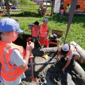 Stadt Hohenems zufrieden mit der heurigen Kinderbaustelle