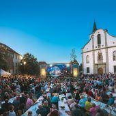 Es groovte am Fuß des Schlossbergs