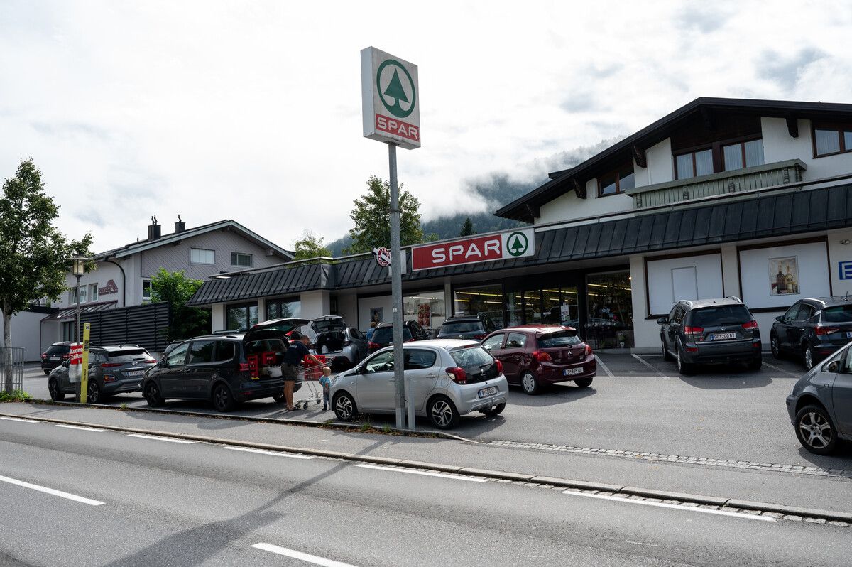 Im Spar-Markt Alberschwende herrscht Platznot, er soll nun erweitert werden.⇒ VN/Serra