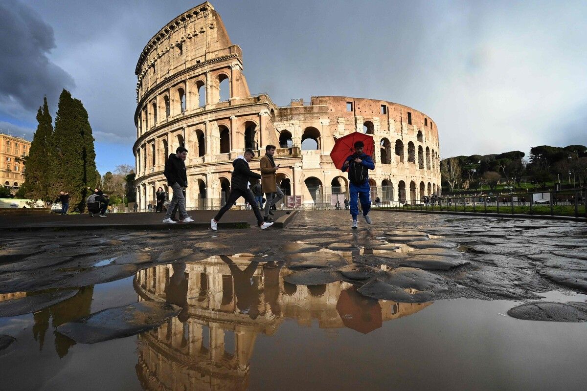 Das Amphitheater im Herzen von Rom ist offenbar auch bei Ratten beliebt. AFP