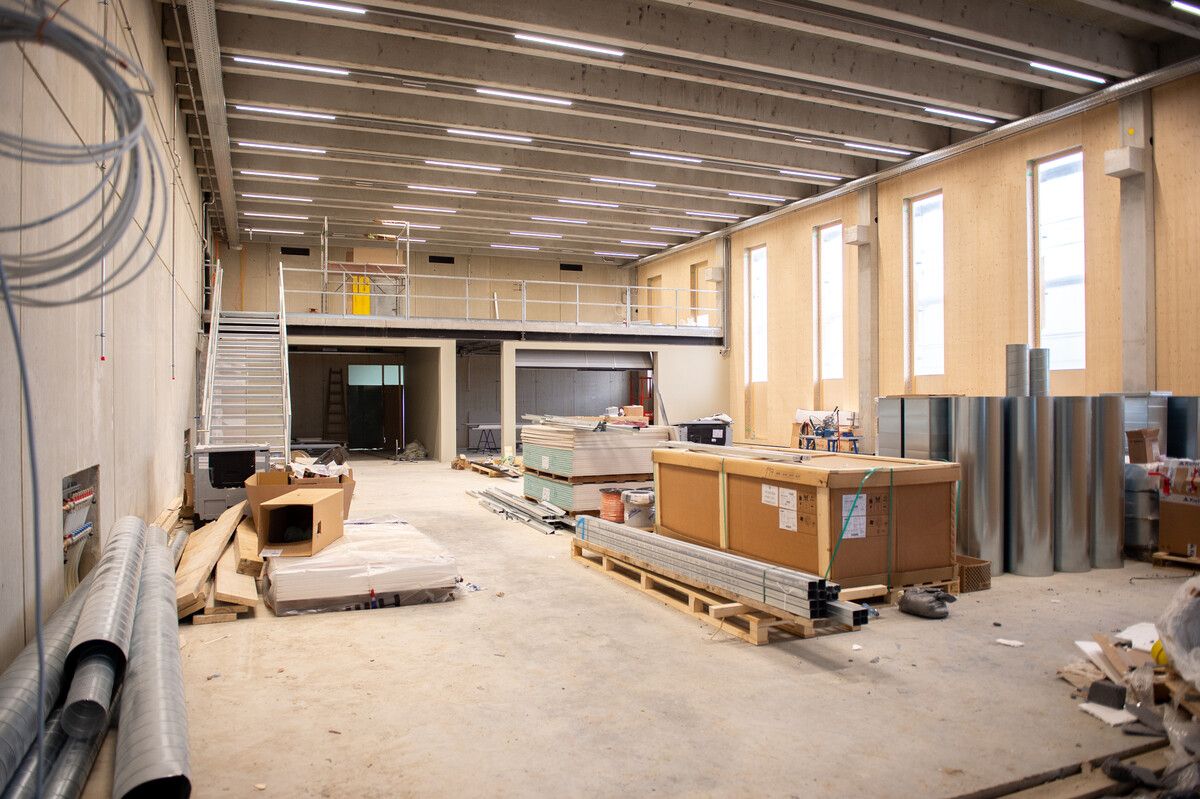 Das Bregenzer Festspielhaus wird aktuell erweitert. Dabei wird eine hohe zweistellige Millionensumme investiert. VN/Rhomberg