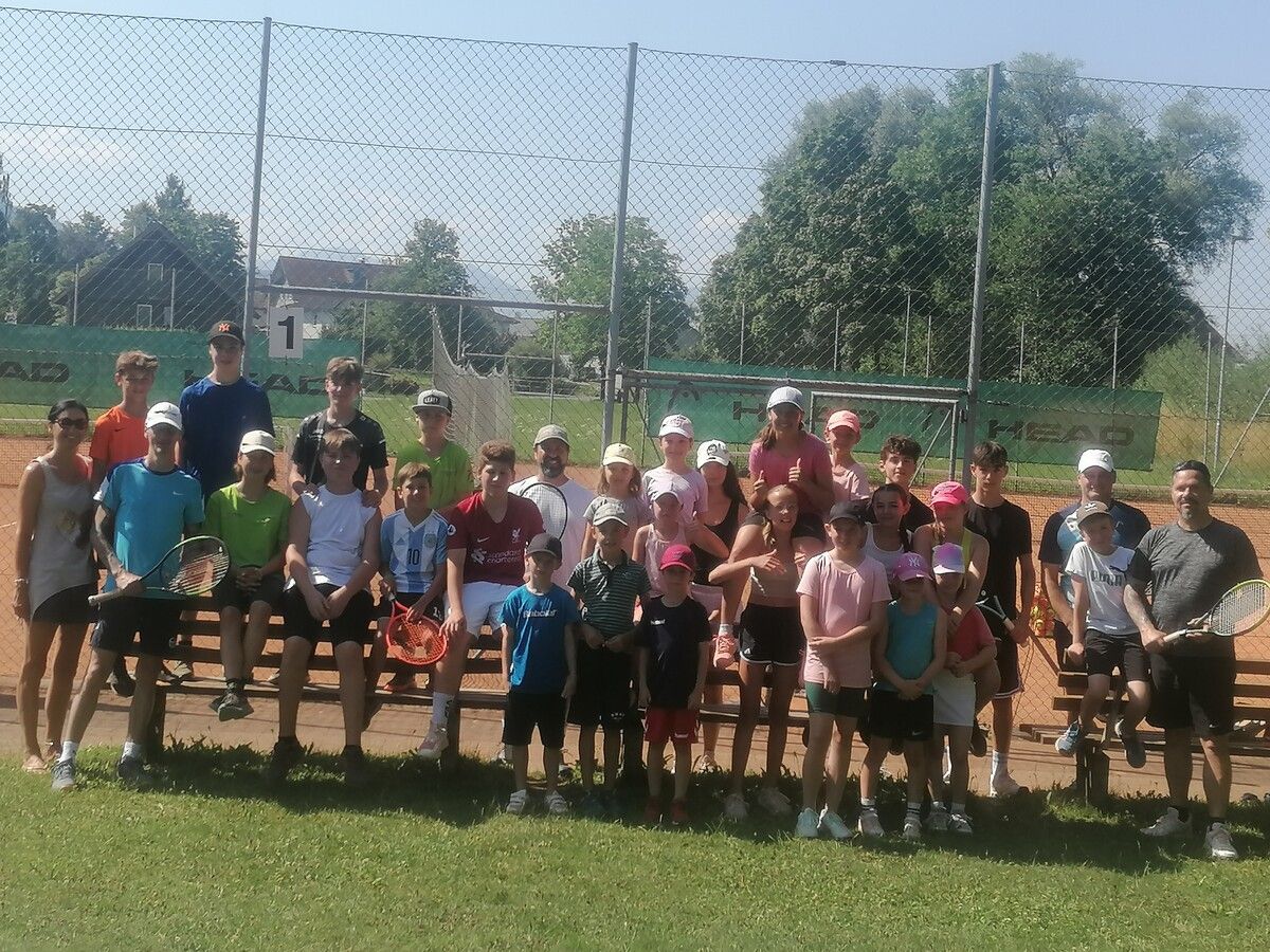 Das Kindercamp des TC Hörbranz erfreute sich wieder großer Beliebtheit. siha