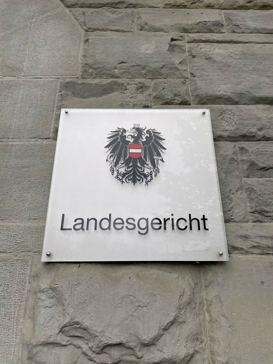 Das Landesgericht muss über die Geldsumme entscheiden. VN/Gruber