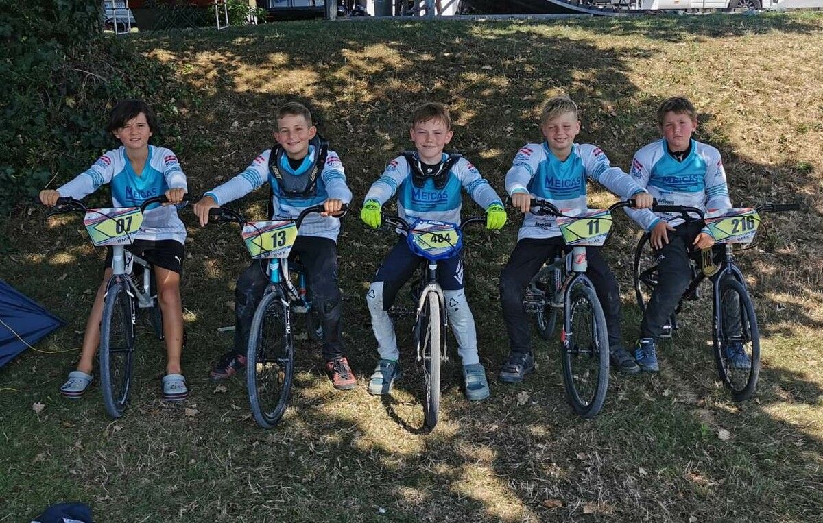 Das Nachwuchsteam war im schweizerischen Zetzwil unterwegs. BMX Club Bludenz