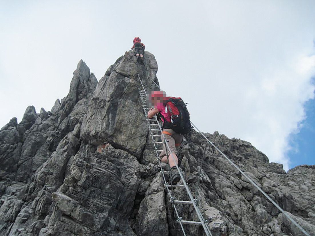 Das Unglück ereignete sich auf der Kletterroute zum Saulakopf. Furgler
