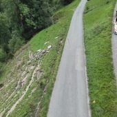 Tödlicher Sturz mit Muldenkipper