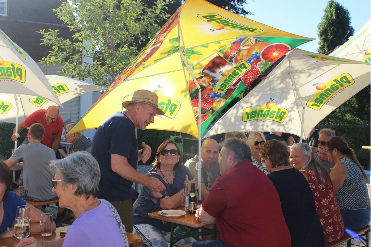 Der „Hock im Park“ in Lauterach ist heuer im August nicht ausgefallen, weil die Gemeindevertretung die Organisation übernahm. STP (2)