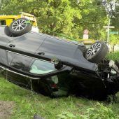 Autofahrerin nach Unfall im Schock geflüchtet