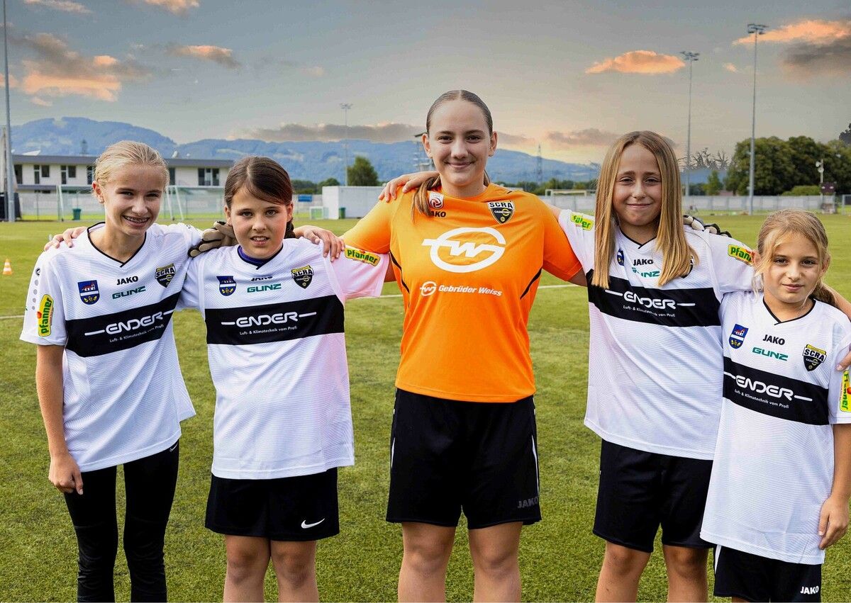 Der SCR Altach startet in dieser Saison mit einem neu formierten U14-Mädchenteam in den Ligabetrieb. SCR Altach