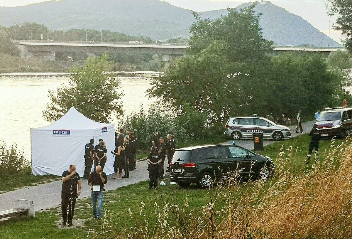 Der vermisste Bub wurde tot aus der Neuen Donau geborgen. APA/TOBIAS STEINMAURER