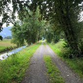 Ein Fluss, zwei Kanäle, zwei Länder