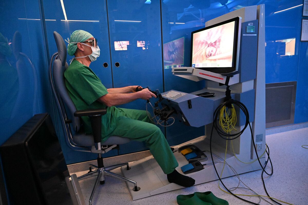 Die Anlage macht auch ergonomisch etwas her und entlastet somit den Operateur bei seiner Arbeit. VLKH