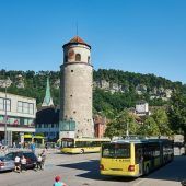 Ladestationen am Busplatz