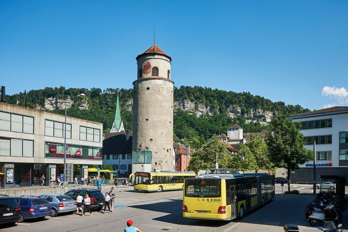 Die Bauarbeiten sollen bis Ende November abgeschlossen sein.Stadtbus