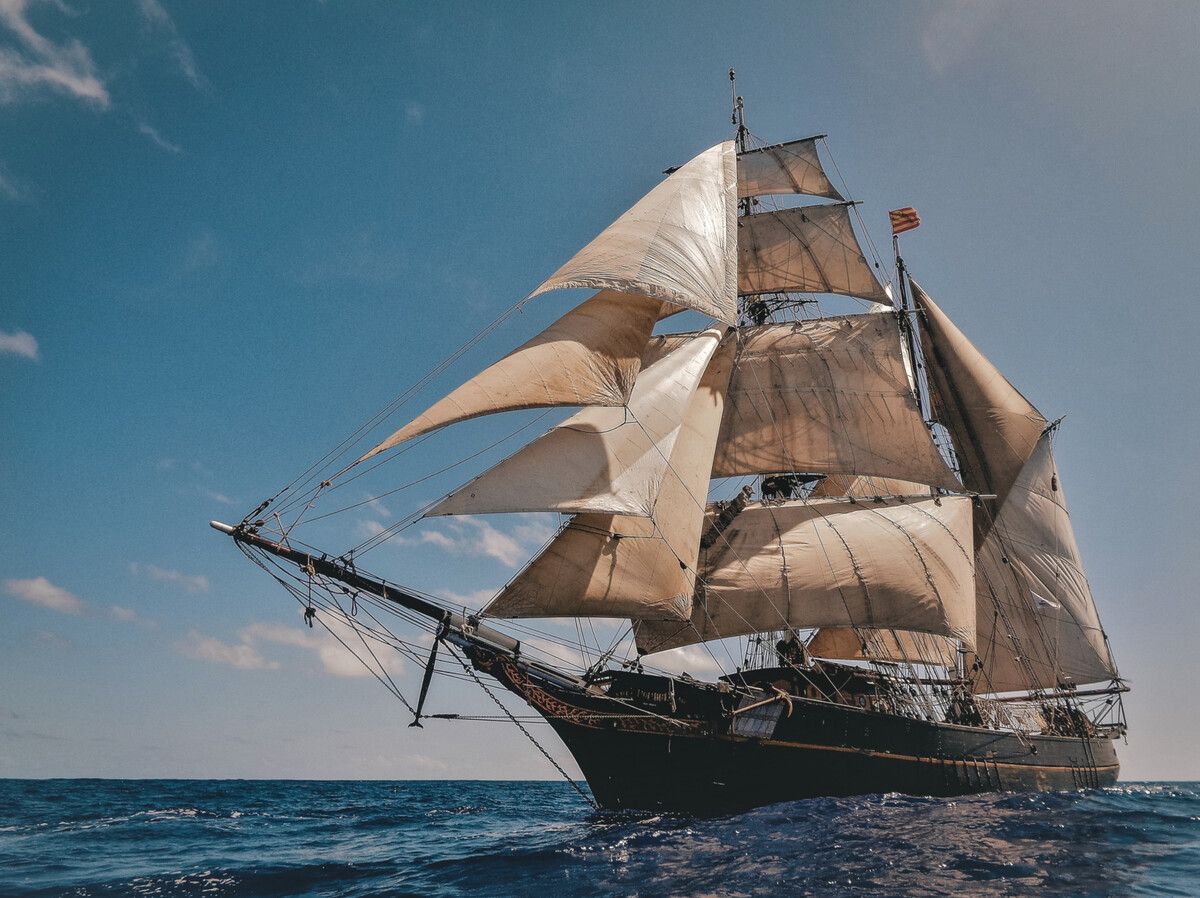 Die Kaffeebohnen kommen per Segelschiff über den Atlantik nach Amsterdam. FA (3)