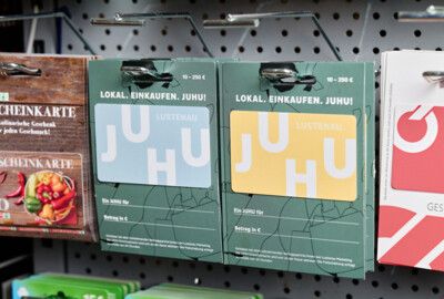 Die Karten sind bei Spar Feurstein und Spar König gut sichtbar platziert. Gde