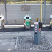 Neue moderne Sammelstelle