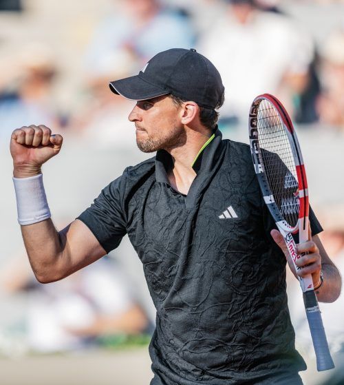 Dominic Thiem schaffte als einziger Österreicher bei den Generali Open in Kitzbühel im Einzel den Sprung ins Viertelfinale und trifft dort auf Arthur Rinderknech. APA