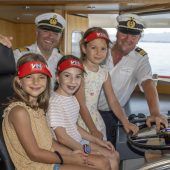 Familienausflug auf der MS Austria