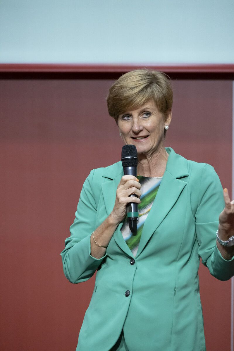 Geschäftsführerin Sabine Tichy-Treimel freut sich auf die Messe.