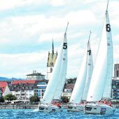 Im VN-Team beim Interboot- Medien-Cup mitsegeln